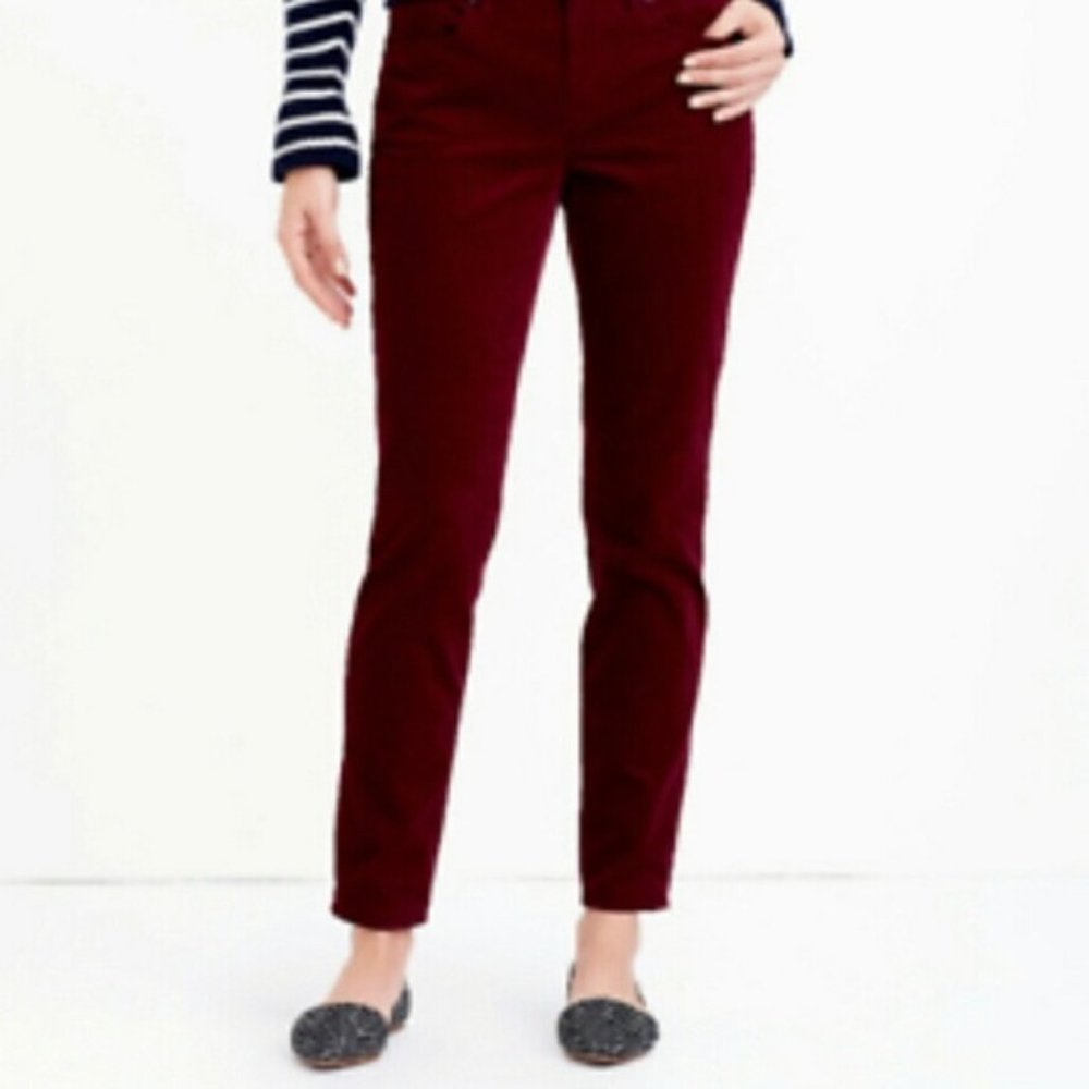 J. Crew Skinny Corduroy Pants, Size 27, petite